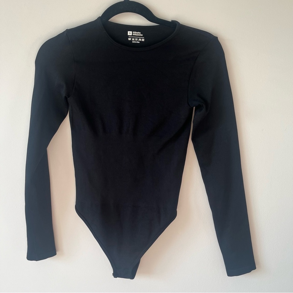 Black Long Sleeve Bodysuit